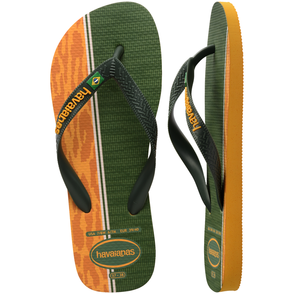 Men's Top Nations I Flip Flops - Brazil